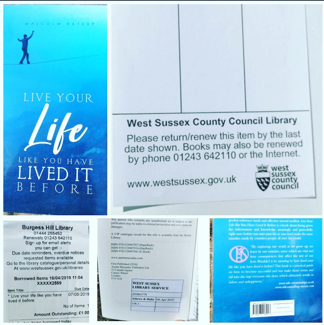 Malcolm Bateup’s Groundbreaking Book Storms All West Sussex Libraries